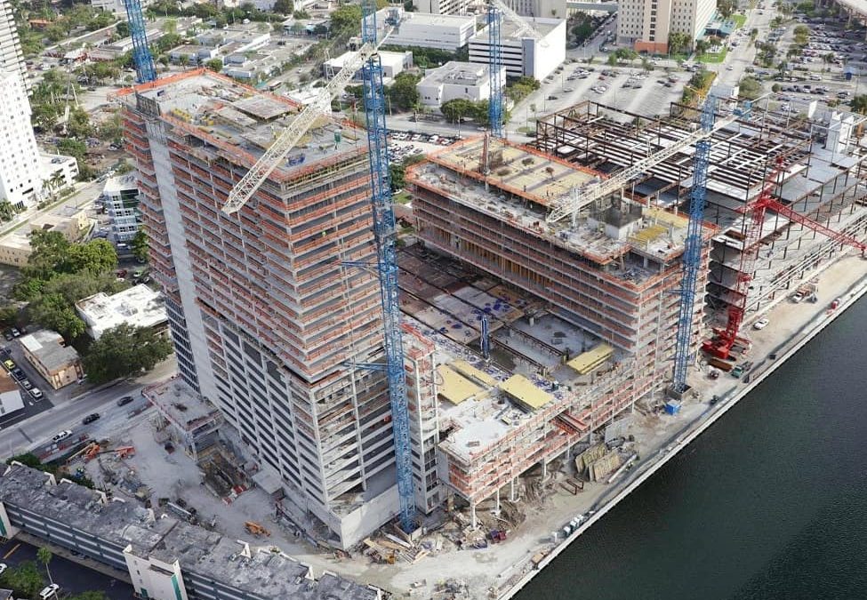 First Glass Installed At $425 Million River Landing, On Track For 1Q 2020 Completion